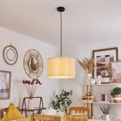 Luminaires Scandinaves-hofstein Suspension Fleuriot Écru, 1 lumière