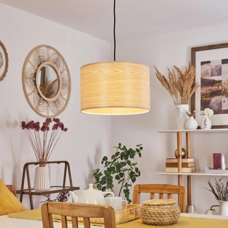 Luminaires Scandinaves-hofstein Suspension Fleuriot Écru, 1 lumière