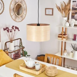 Luminaires Scandinaves-hofstein Suspension Fleuriot Écru, 1 lumière