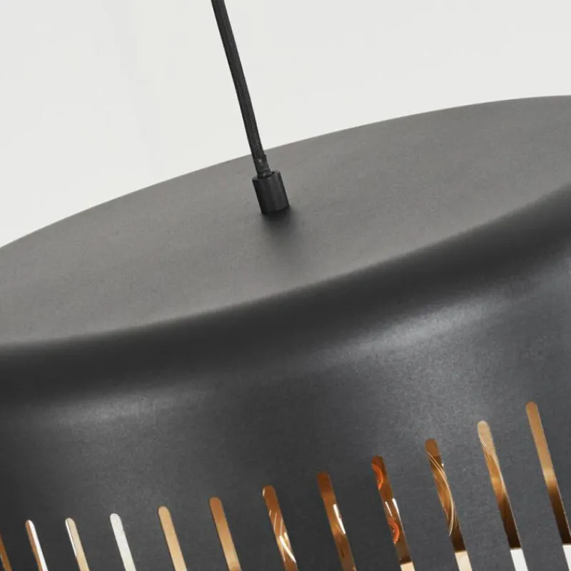 hofstein Suspension Fournie Noir, 1 lumière* Suspensions