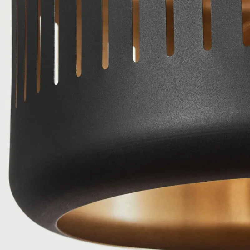 hofstein Suspension Fournie Noir, 1 lumière* Suspensions