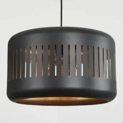 hofstein Suspension Fournie Noir, 1 lumière* Suspensions