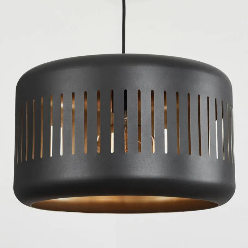 hofstein Suspension Fournie Noir, 1 lumière* Suspensions