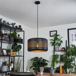 hofstein Suspension Fournie Noir, 1 lumière* Suspensions