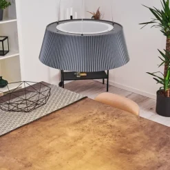 hofstein Suspension Fremont LED Gris, 1 lumière, Télécommandes