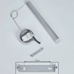 hofstein Suspension Freshwater LED Aluminium, 1 lumière