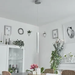 hofstein Suspension Freshwater LED Aluminium, 1 lumière