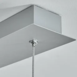 hofstein Suspension Freshwater LED Aluminium, 3 lumières