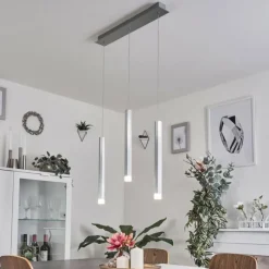 hofstein Suspension Freshwater LED Aluminium, 3 lumières