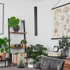 hofstein Suspension Freshwater LED Noir, 1 lumière