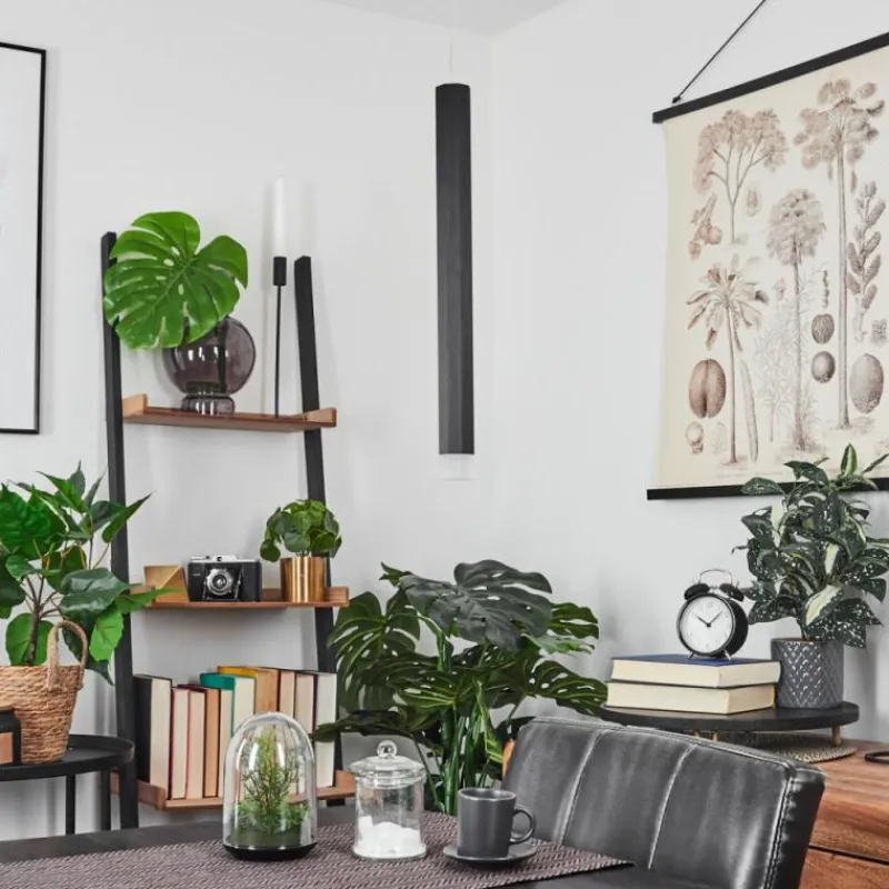 hofstein Suspension Freshwater LED Noir, 1 lumière