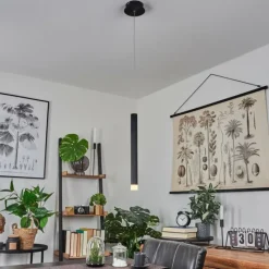 hofstein Suspension Freshwater LED Noir, 1 lumière