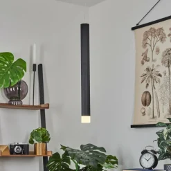 hofstein Suspension Freshwater LED Noir, 1 lumière