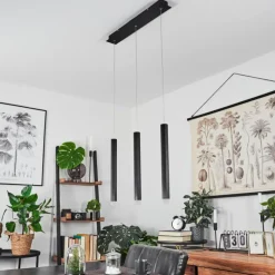 hofstein Suspension Freshwater LED Noir, 3 lumières* Éclairage Led