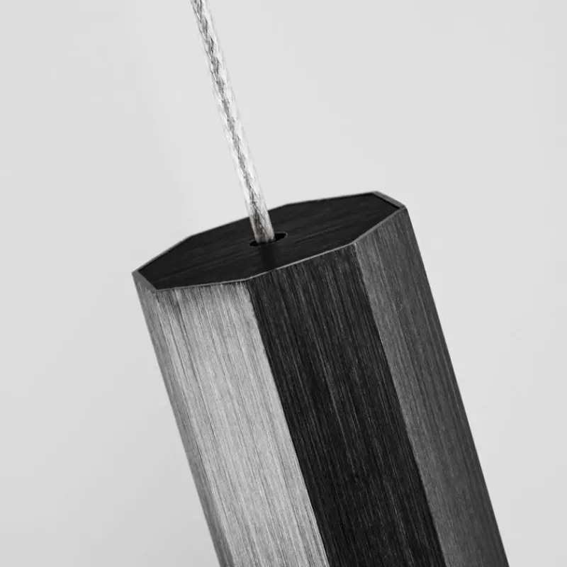 hofstein Suspension Freshwater LED Noir, 5 lumières