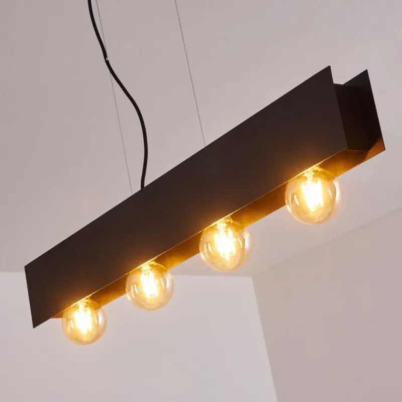 hofstein Suspension Fria Noir, 4 lumières