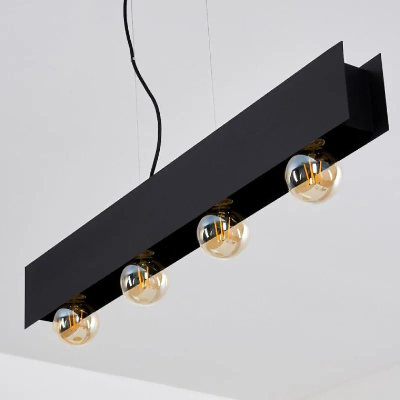 hofstein Suspension Fria Noir, 4 lumières