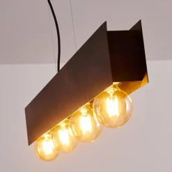 hofstein Suspension Fria Noir, 4 lumières