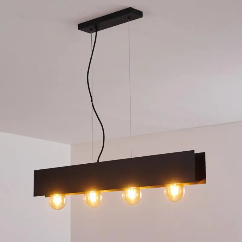hofstein Suspension Fria Noir, 4 lumières