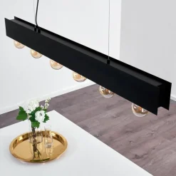 hofstein Suspension Fria Noir, 6 lumières