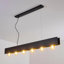 hofstein Suspension Fria Noir, 6 lumières
