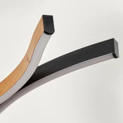 hofstein Suspension Fuliola LED Noir, 1 lumière