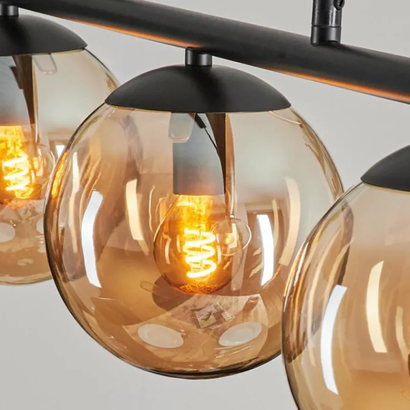 hofstein Suspension Gastor Ambre, 3 lumières