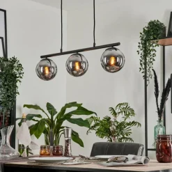 hofstein Suspension Gastor Fumé, 3 lumières
