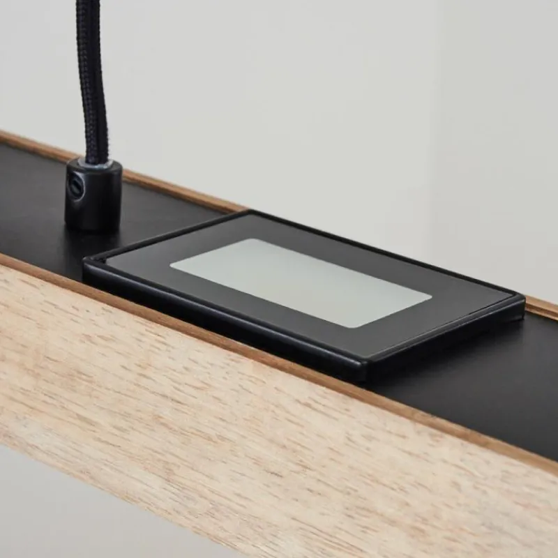 hofstein Suspension Giresta LED Noir, 6 lumières