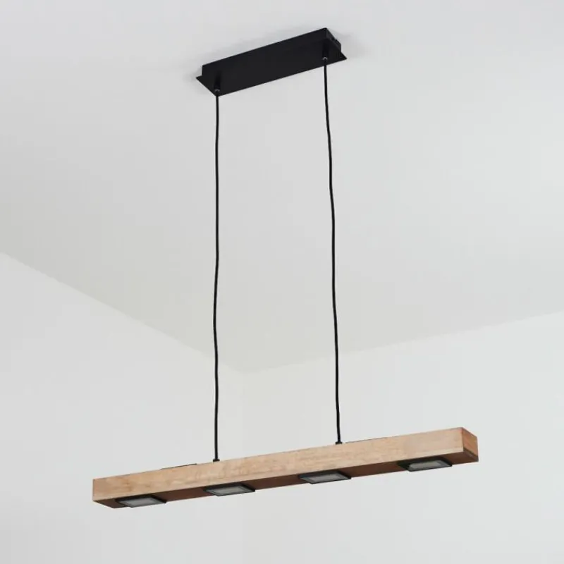 hofstein Suspension Giresta LED Noir, 6 lumières