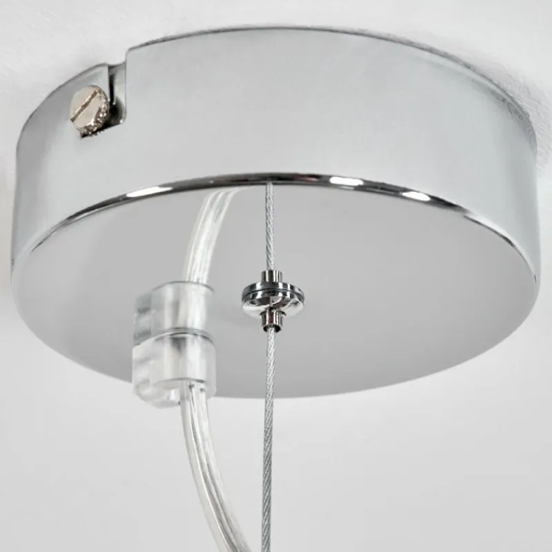 hofstein Suspension Girouxville Chrome, Blanc, 1 lumière