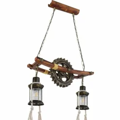 Luminaires Globo Lighting Suspension Globo ABELLA Ancien, 2 lumières