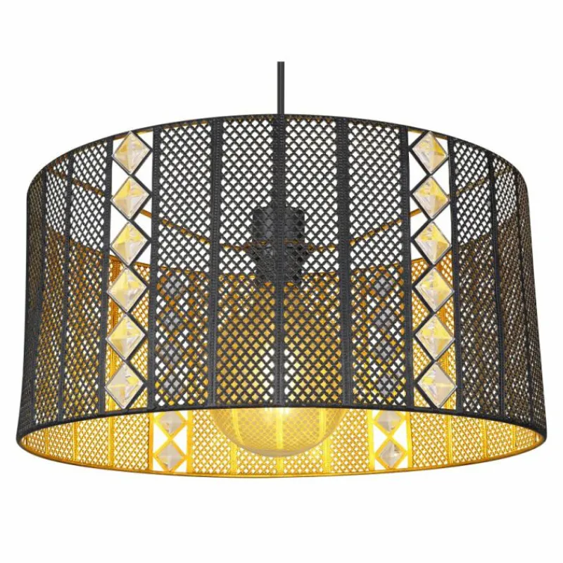 Luminaires Globo Lighting Suspension Globo ABINI Noir, 1 lumière* Suspensions