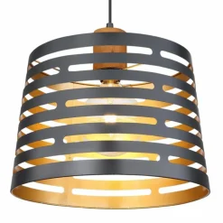 Luminaires Globo Lighting Suspension Globo ABLONA Noir, 1 lumière* Suspensions