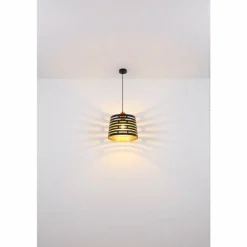 Luminaires Globo Lighting Suspension Globo ABLONA Noir, 1 lumière* Suspensions