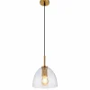 Luminaires Globo Lighting Suspension Globo ADARA Laiton, 1 lumière
