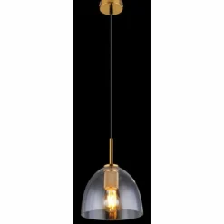 Luminaires Globo Lighting Suspension Globo ADARA Laiton, 1 lumière