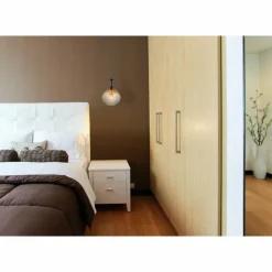 Suspension Verre Fumé-Luminaires Globo Lighting Suspension Globo ALADDIN Noir, 1 lumière