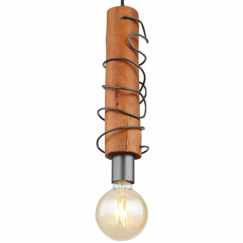 Luminaires Globo Lighting Suspension Globo ALICE Noir, 1 lumière* Suspensions