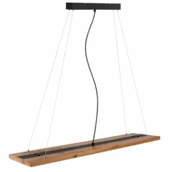 Luminaires Scandinaves-Luminaires Globo Lighting Suspension Globo ALINA LED Noir, 1 lumière