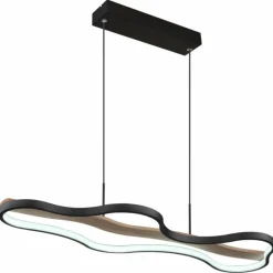 Luminaires Globo Lighting Suspension Globo BEZZY LED Noir, 1 lumière, Télécommandes* Éclairage Led