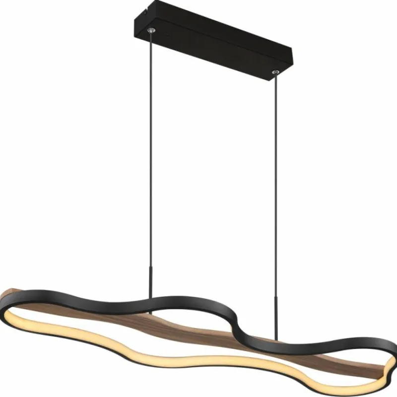 Luminaires Globo Lighting Suspension Globo BEZZY LED Noir, 1 lumière, Télécommandes* Éclairage Led