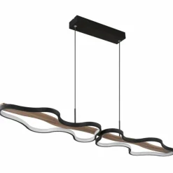 Luminaires Globo Lighting Suspension Globo BEZZY LED Noir, 1 lumière, Télécommandes* Éclairage Led