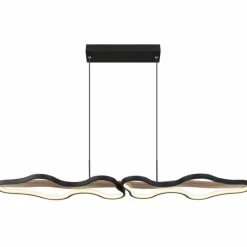 Luminaires Globo Lighting Suspension Globo BEZZY LED Noir, 1 lumière, Télécommandes* Éclairage Led