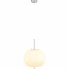 Luminaires Globo Lighting Suspension Globo BLACKY Nickel mat, 1 lumière