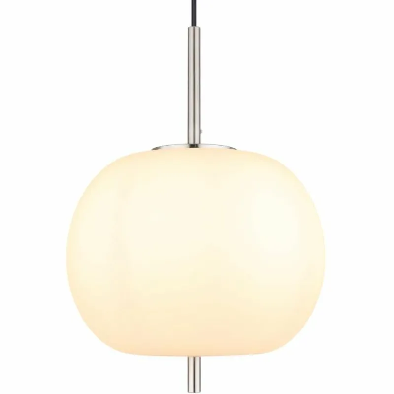 Luminaires Globo Lighting Suspension Globo BLACKY Nickel mat, 1 lumière