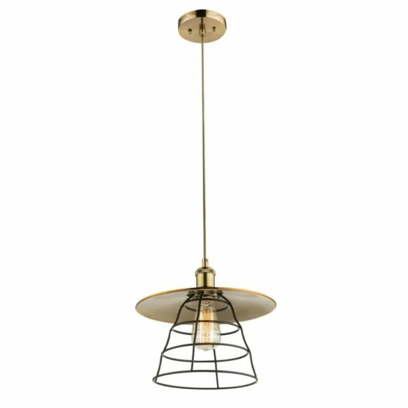 Lampes Vintages & Rétros-Luminaires Globo Lighting Suspension Globo Bronze, 1 lumière