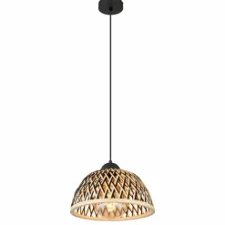 Luminaires Globo Lighting Suspension Globo COLLY Noir, 1 lumière* Suspensions
