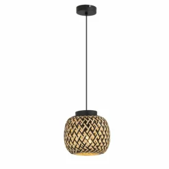 Luminaires Globo Lighting Suspension Globo COLLY Noir, 1 lumière* Suspensions