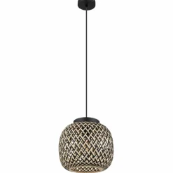 Luminaires Globo Lighting Suspension Globo COLLY Noir, 1 lumière* Suspensions
